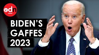 Joe Bidens Most Awkward Gaffes of the Year [upl. by Selena]