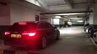 Audi A4 B9 40TFSI 20T  Downpipe  Exhaust  Straightpipe Compilation [upl. by Lux]