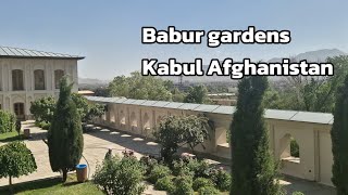 Babur gardens Kabul Afghanistan Babur palace [upl. by Abbye]