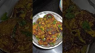 Baingan Fry Recipe Baingan Bhaja Recipe shorts cooking Food recipe [upl. by Nnairrek]