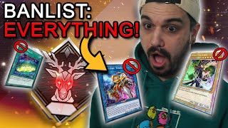 THEY BANNED ALL MY CARDS  YUGIOH MASTER CHALLENGE ep 2 [upl. by Arodoeht]