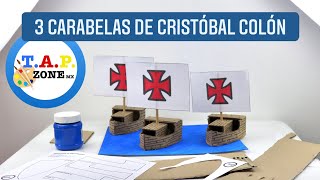 Como hacer las 3 Carabelas de Cristobal Colon [upl. by Aniweta]