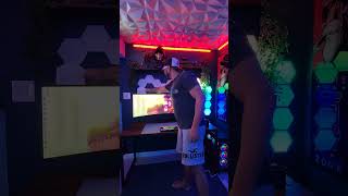 Govee Glide Hexa Pro Light Panels ❤️‍🔥 shorts setup gameroom govee setupgamer [upl. by Booze]