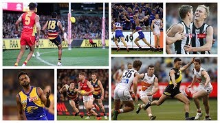 The best goals from the 2019 season  Season Best Ofs  AFL [upl. by Anaidirib]