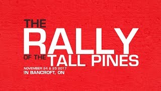 Did You Know Rally of the Tall Pines 2017  November 25 [upl. by Nepean]