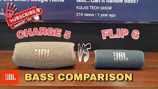 JBL Charge 5 vs JBL FLIP 6 Bass Comparison💥 [upl. by Gayler]