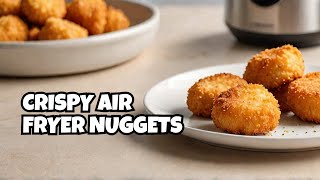 Crispy Air Fryer Chicken Nuggets Better than Takeout [upl. by Cazzie]