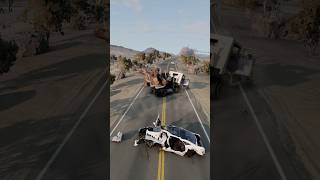 Realistic Highway Car Crashes 83  beamngdrive [upl. by Amelina]