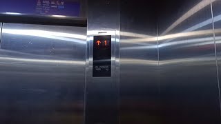 Mitsubishi Traction Service Elevators at ITC Cempaka Mas Jakarta Lift 10 [upl. by Dyrrej]