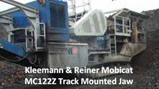 Kleemann amp Reiner MC122Z 1200x800 Jaw Crusher [upl. by Ahsatam237]