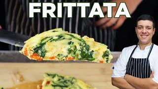 Easy Frittata Recipe  Oven Baked by Lounging with Lenny [upl. by Levi786]