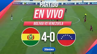 🔴 BOLIVIA 40 VENEZUELA Resumen goles y reacciones  ELIMINATORIAS 2026 FECHA 7  Líbero [upl. by Antonella]