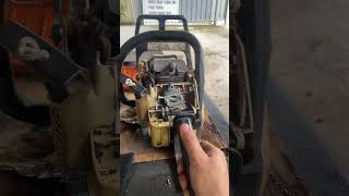 Performance changes well after cleaning the carburetor chainsaw diy motorcycle farming tools [upl. by Atinus]