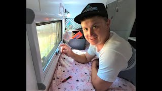 CARAVAN BLIND ADJUSTMENT  HOW TO TENSION AUSSIE TRAVELLER ATRV CARAVAN BLINDS [upl. by Arod]