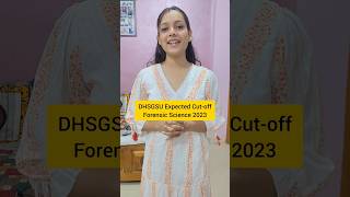 DHSGSU Expected Cutoff Forensic Science  CUET UG 2023  Priyanshi Jain  Sagar University [upl. by Laband485]