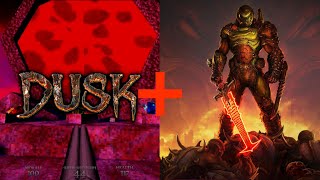 Dusk Final Boss W DOOM Eternal OST [upl. by Indyc817]