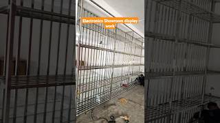 Electronic Showroom Steel Racks Display steelracks shorts youtubeshorts trending reels [upl. by Lionel]