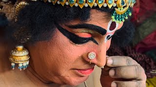 ಸ್ತ್ರೀ ವೇಶ ಮುಖವರ್ಣಿಕೆ ॥ ಸೌಕೂರು ಯಕ್ಷಗಾನ ॥ YAKSHAGANA MAKEUP ॥ [upl. by Selec]