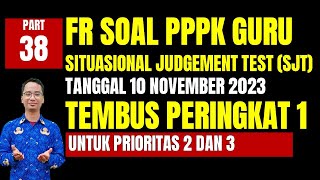 FR SOAL SITUATIONAL JUDGEMENT TEST GURU PPPK 2023 PART 38 [upl. by Zendah]