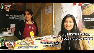 Gastronomía Perú  LOS TRADICIONALES MISTURA 2015 [upl. by Dnalrag]