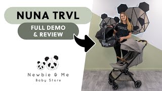 Nuna TRVL 🔥 Compact Stroller  Nuna PIPA URBN  Full Review amp Demostration ✨ [upl. by Medeah]