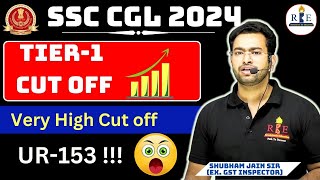 SSC CGL 2024 T1 Result out Very high cutoff 😬😣 [upl. by Assyle]