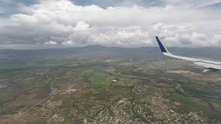 Aterrizaje en Aeropuerto Cibao Santiago RD STIMDST Agosto 30 2018 [upl. by Julie737]