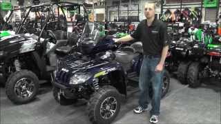 2014 Arctic Cat 700 TRV Limited Navy Blue [upl. by Ilojne570]