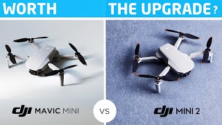 DJI Mavic Mini vs DJI Mini 2  Worth the upgrade [upl. by Pryor66]