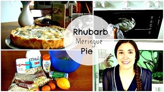 Rhubarb Meringue Pie [upl. by Kele784]