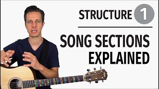 Song Structure  Song Sections Explained [upl. by Naenej]