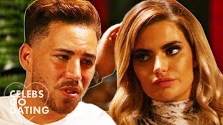 quotGet Your Hand Off Mequot Megan BartonHansons Date Gets TouchyFeely  Celebs Go Dating [upl. by Natascha]