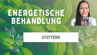 AurachirurgieEnergetische Behandlung von Stottern [upl. by Niveg]