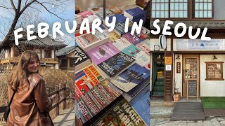 My life in Seoul  cafes books and hanok villages [upl. by Iderf]