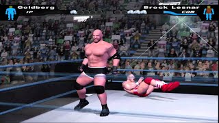 FULL MATCH Goldberg vs Brock Lesnar Survivor Series [upl. by Aslin]