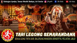 Tari Legong Semarandana  Sekaa Gong Tirta Sari Balerung Mandera Srinertya Peliatan Ubud [upl. by Enois171]