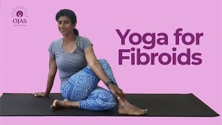 Yoga for Fibroids Yoga from home [upl. by Viviyan]