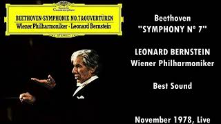 Beethoven Symphony nº 7 In A Op 92  Leonard Bernstein Vienna Philharmonic Orchestra [upl. by Erich]