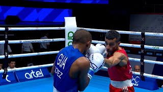 R32 48KG AQEEL BASHIR AHMED SCO vs HANSELL JOSUE LOPEZ SANCHEZ GUA  IBA Championships 2023 [upl. by Anerys953]