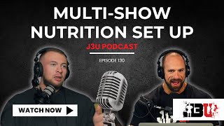 MultiShow Nutrition Set Up  J3U Podcast  Eps130 [upl. by Einalam299]