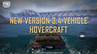 PUBG MOBILE  Hovercraft Vehicle [upl. by Engedus]