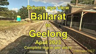 Drivers eye view Ballarat to Geelong [upl. by Nerehs]