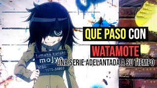 ⚡WataMote Anime y manga  LA VIDA NO ES UN ANIME 😨 Como termino WATAMOTE [upl. by Bee782]