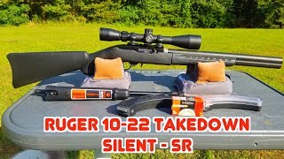 Ruger 1022 Takedown Silent SR [upl. by Florine284]