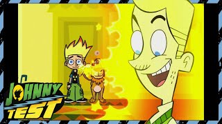 Johnnys Turbo Time Rewinder  Johnny Test Compilation [upl. by Merton696]