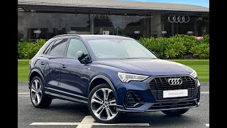 Audi Q3 Black Edition 35 TFSI  Carlisle Audi [upl. by Bohon]