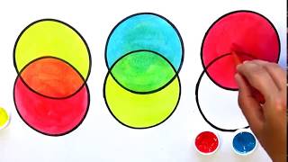 Aprende los Colores Primarios y Colores Secundarios  Videos didácticos Amiguitos123 [upl. by Madelon948]