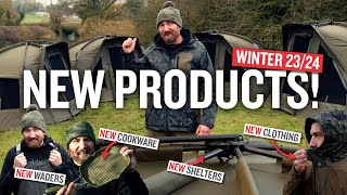 Revealing Our New Tempest Bivvies for 2024 PLUS New Trakker Clothing Waders and Cookware [upl. by Elleinaj]