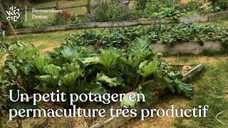 Permaculture au potager  115 kg de légumes sur 50 m2 dans un jardin familial [upl. by Etnohc966]