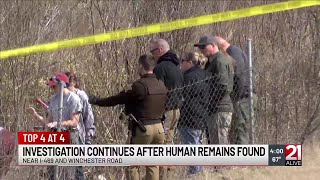 VIDEO Allen County Coroner continues investigation into human remains discovered by NIPSCO worke [upl. by Relyat]